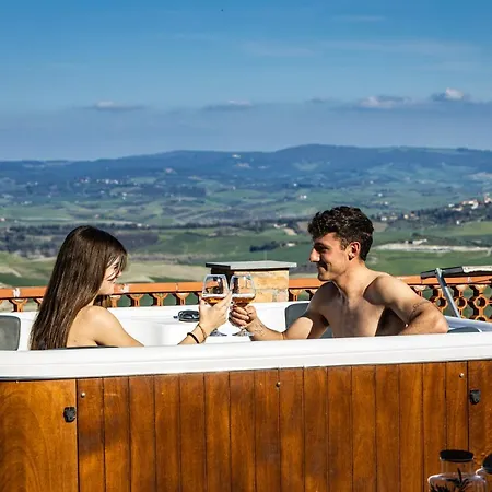 Agri La Terrazza La Ripadoro Appartement Chianni